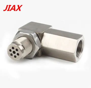 90 Degrees O2 Sensor Spacer With Mini catalyst