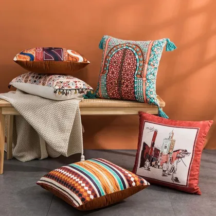 Wholesale Zebra Print Pocket Pillow Cover - Shop Now!