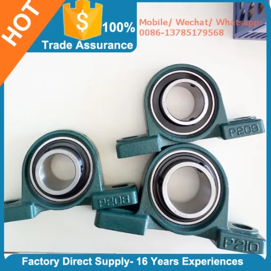 Low noice cast iron housing bearings UCP209