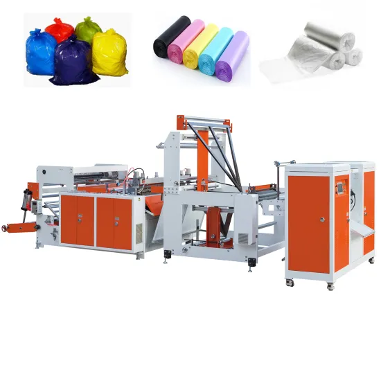 Onerous Rolling Garbage Bag Production Machine: Plastic Garbage Bag Manufacturing Equipment for Sale