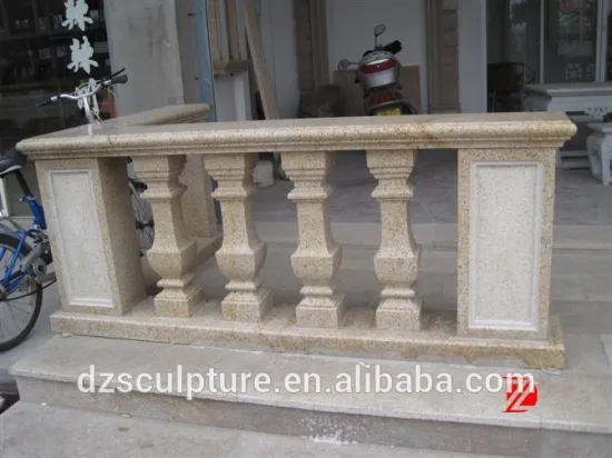 indoor stone handrail stairs