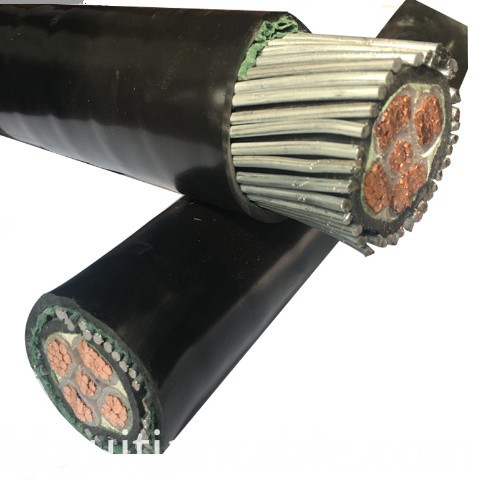 Low Voltage PVC Jacket XLPE Insulated Electric Cable Wires XLPE Cable Steel Wire Armoring