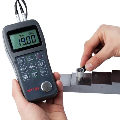 MT160 Portable Curvature Pipe Thickness Gauge Meter
