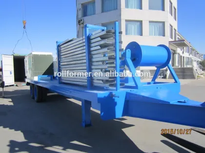 Sanxing K Q Span Arch machine in Palestine