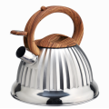 Houtachtige softtouch handle koffie teakettle