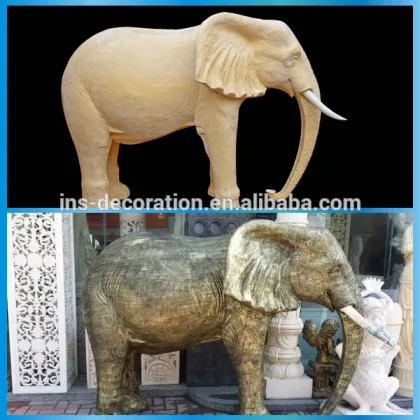 Lucky outdoor elephant fountain