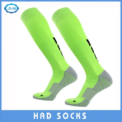 Self-Design OEM Service Men Coolmax Over the Knee Football Socks