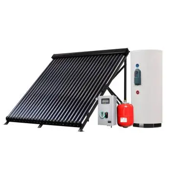 Split Pressurized Heat Pipe Solar Water Heating with Solar Keymark