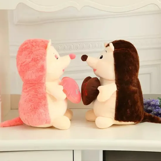 Cute super soft hedgehog plush toy for kids