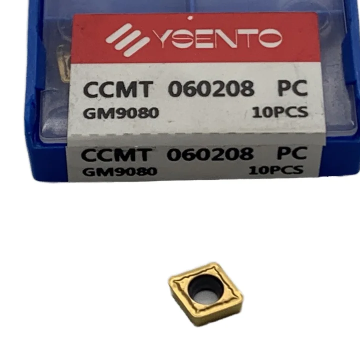 Ysento CCMT060208: شفرات أدوات تحول عالية الدقة لقطع دقيق مع أدوات مخرطة سبيكة صلبة