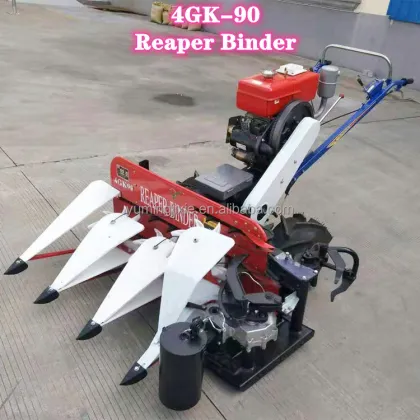 Multifunctional Wheat/Oat/Barley Harvester Baler for Small Rice Binding