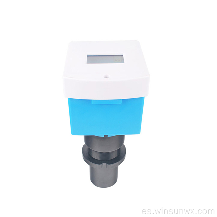 Sensor de nivel ultrasónico para el nivel de agua con medidor