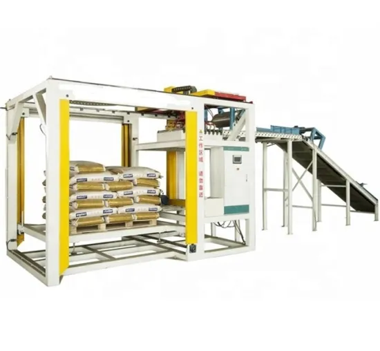 High-Efficiency 1-8 Layer Automatic Bag Palletizer with 1200 Bags per Hour Capacity