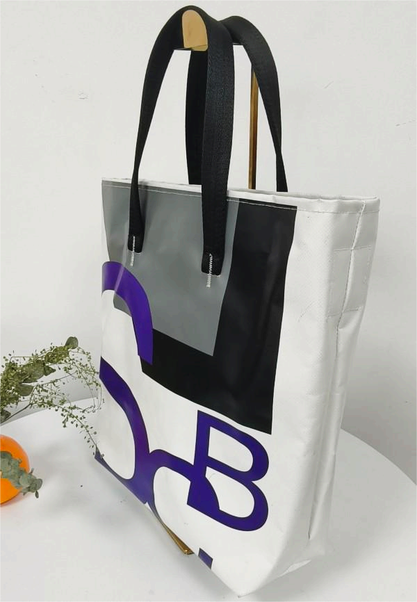 Customized eco-friendly waterproof PVC handbag