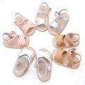 Strandbaby Leder Sommersandalen