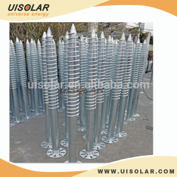 galvanized solar steel ground screw