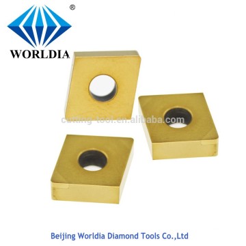 Coated CBN Inserts for Hard Turning