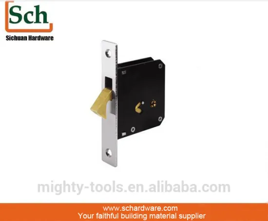50mm Single Brass Latch Lock Body 3mm Panel