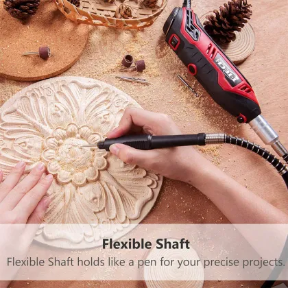 130W 328PCS Dremel Rotary Tools Portable Cutter Set: Powerful Electric Dremel Mini Grinder Comprehensive Tool Kit