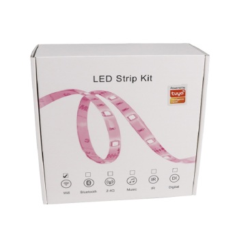 Waterproof IP68 RGB DMX COB LED Strip with WS2812 Wireless WiFi Controller (15M/20M/30M) for Bedroom
