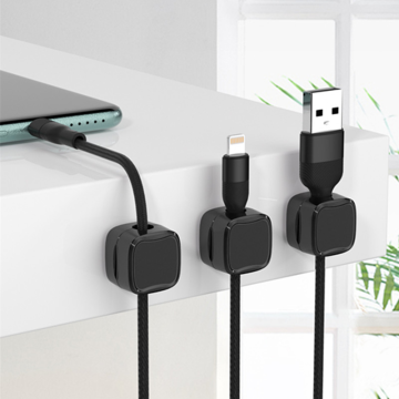 Desk Cable Clips: Adhesive Wire Organizer for Charging Cables