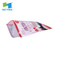 sac ziplock imprimé en plastique rose personnalisé