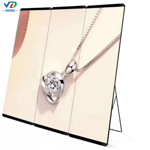 P2 mirror poster LED display