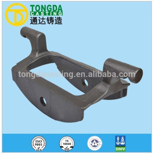 TS169494 investment casting OEM Truck Bracket Casting