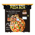 Hommy kostnad för en pizza automat