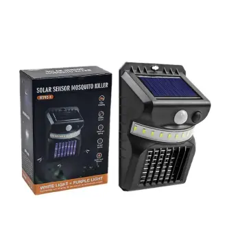 New Waterproof Outdoor Mosquito Killer Lamp with LED Sensor Light and Wide Angle Coverage