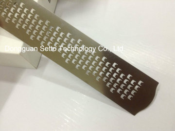 Stainless Steel Hand Feed Planer Blade Photo Etching