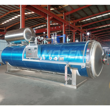 Tuna Canned Food Sterilizer Autoclave for Glass Jars and Vacuum Pouches