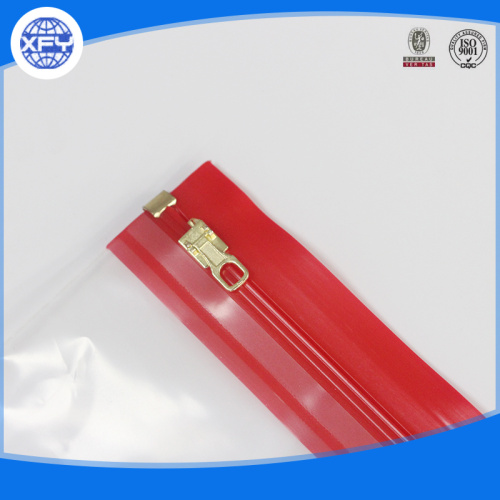 Wholesale Printing PVC Zipper Opening Plastic Bag