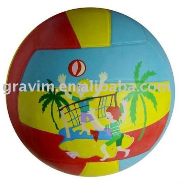 Custom LOGO Colorful Rubber Volleyball