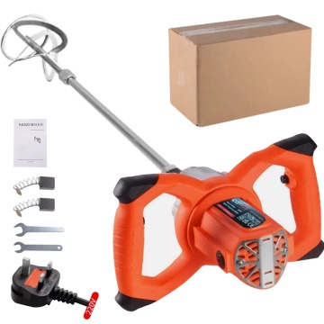 Electric Plaster Paddle Mixer with Lithium Ion Battery for Home Decoration