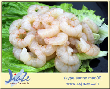 seafood packing frozen red shrimp