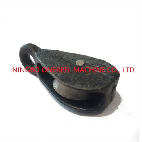 Heavy-Duty Lifting Pulley Snatch Single Sheave Block