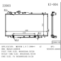 Radiator para Kia Mentor 1.8 OEM Número OK2A2-15200-B