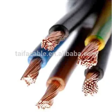 300/500V H03VV-F/H03vvh2-F PVC Insulation Flexible Cable