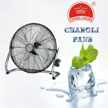 18" floor fan with powerful motor