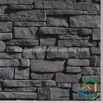 Exterior wall cladding tiles