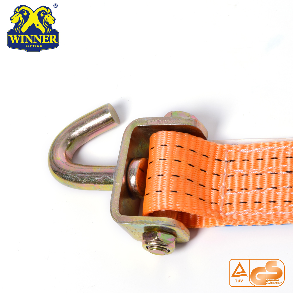 Ratchet Tie Down Strap Cargo lashing For Transportation