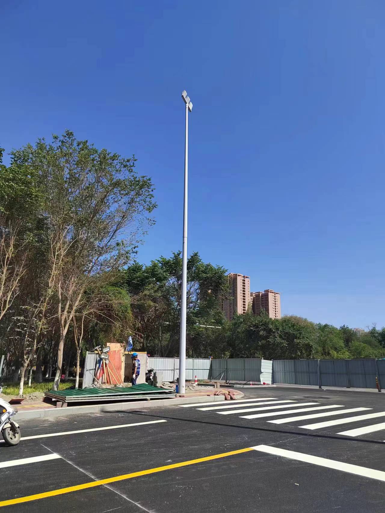 High Mast Stadium Street Lamp Lighting Pole