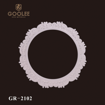 Goolee Hollowed Design PU Foam Modern Ceiling Medallions For Home Decor
