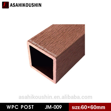 JJWOOD serious sanding surface durable hollow WPC post Pillar