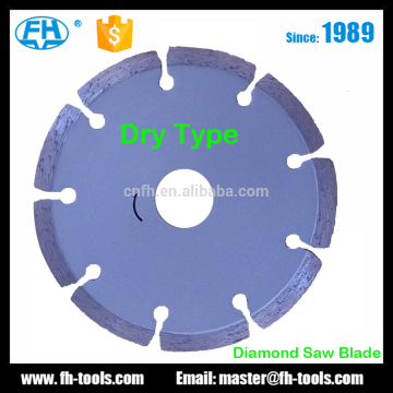 Diamond dry type 100mm concrete cutting blade