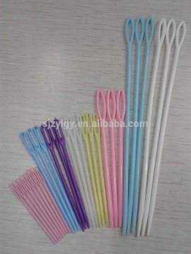 Colorful plastic needle for kids for sell YL-E126