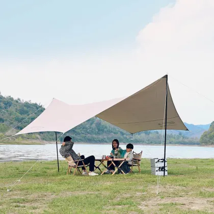 Jetshark Outdoor Windproof Rainproof Sunscreen Tent