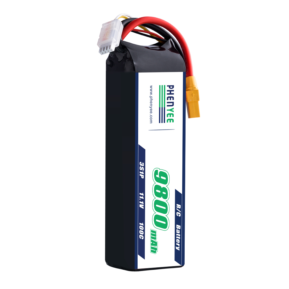 آر سی کار 9800mAH 100C 3S کے لئے لی پولیمر بیٹٹری