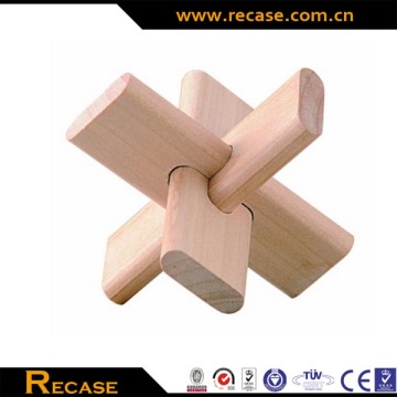 3D Wooden Puzzles - Twisted Propeller Puzzle - Adult Wooden Puzzle